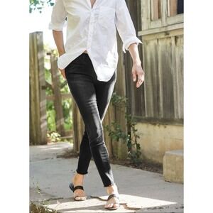 Frank and Eileen Black Sligo Stretchy Skinny Jean Black 1991 Womens 31 New